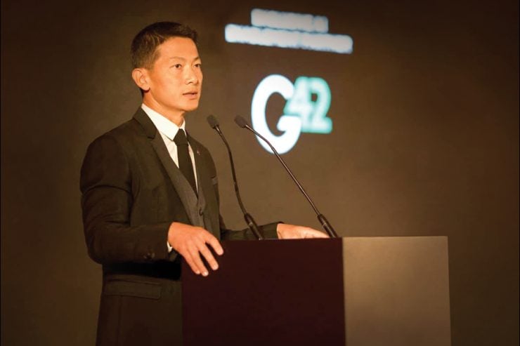 G42 launches $10bn tech investment fund/G42's Peng Xiao