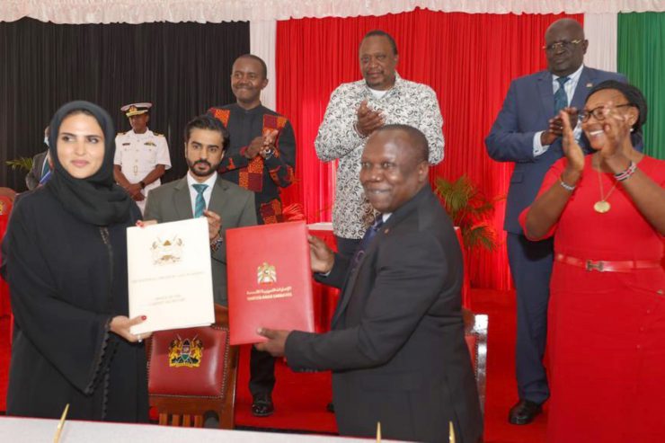 Khalifa Fund signs deal with Kenyan Youth development fund