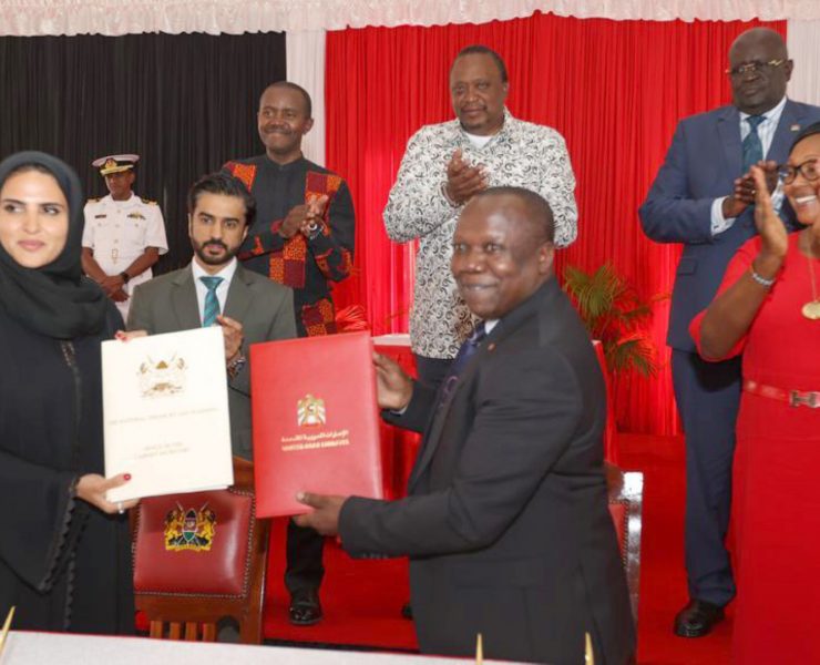 Khalifa Fund signs deal with Kenyan Youth development fund