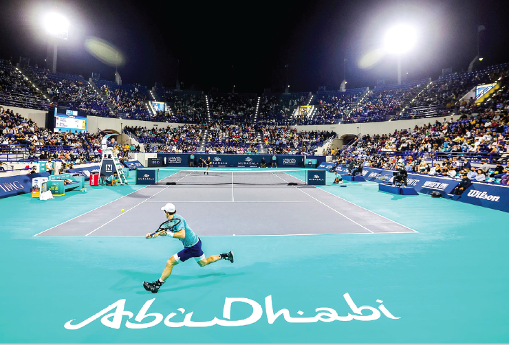 Showcasing Abu Dhabi as a prime global sporting and entertainment hub