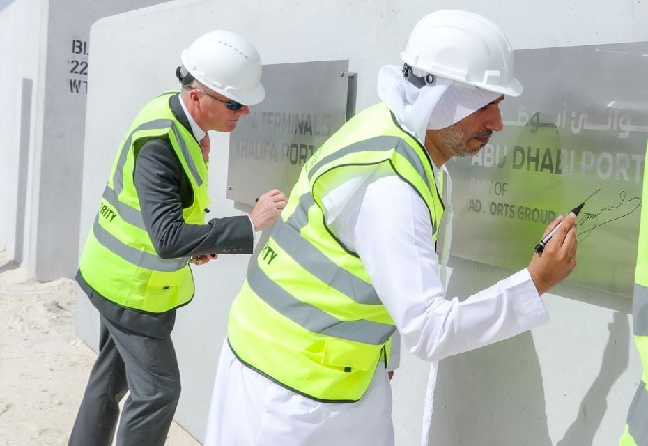 Abu Dhabi Ports Group CMA Terminals Khalifa Port