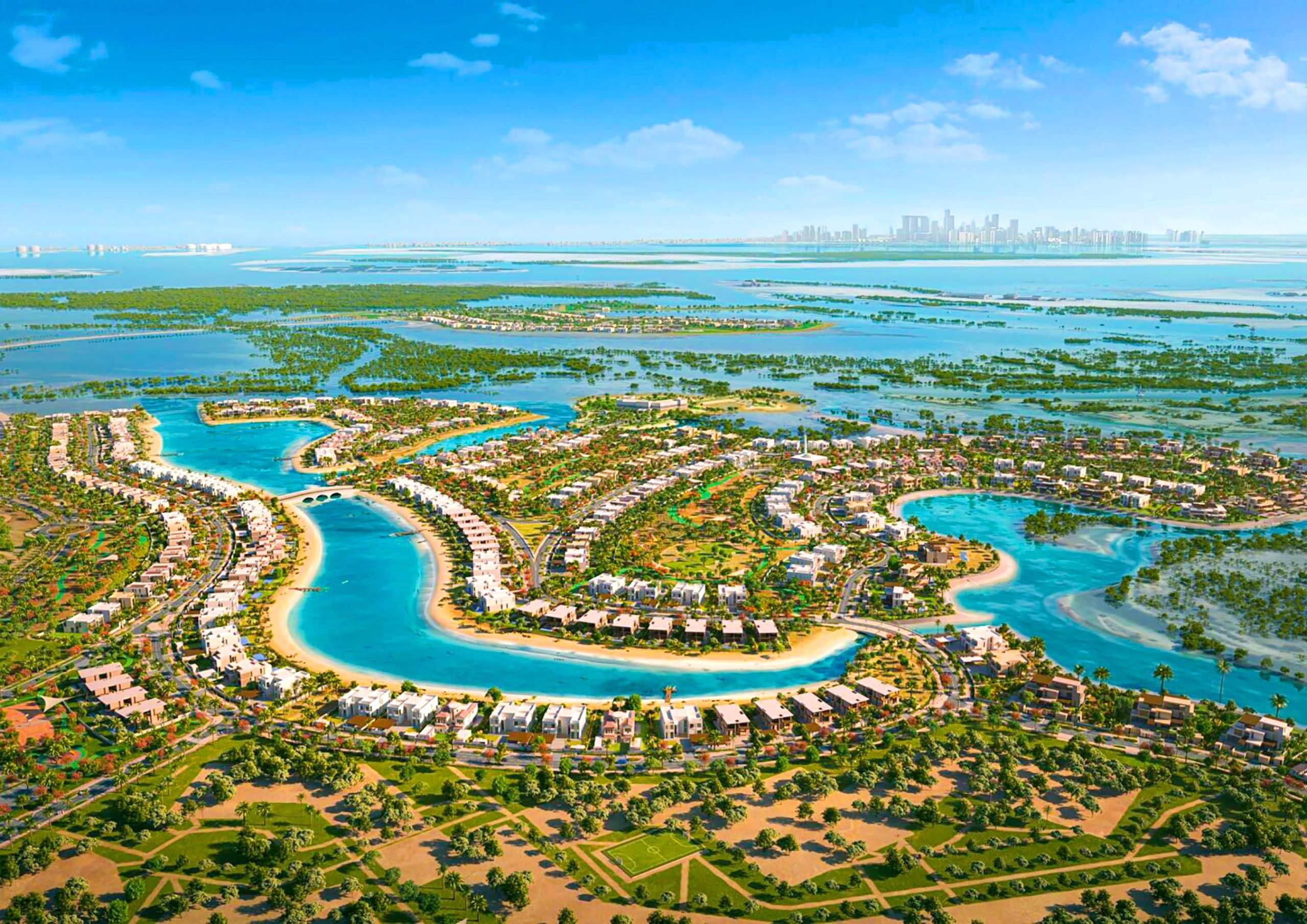 JIIC's Ain Al Maha village will include 240 villas facing the sea and the mangrove
