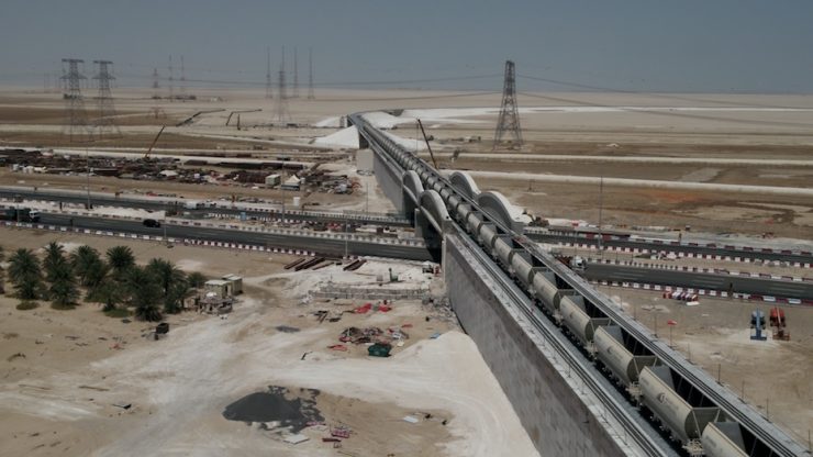 Etihad Rail connects ICAD railway terminal to the network 5