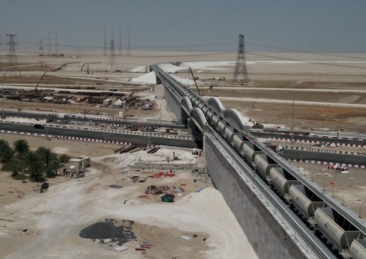 Etihad Rail connects ICAD railway terminal to the network 5