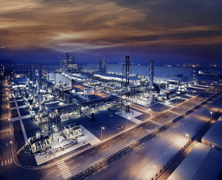 low-carbon ammonia shipment