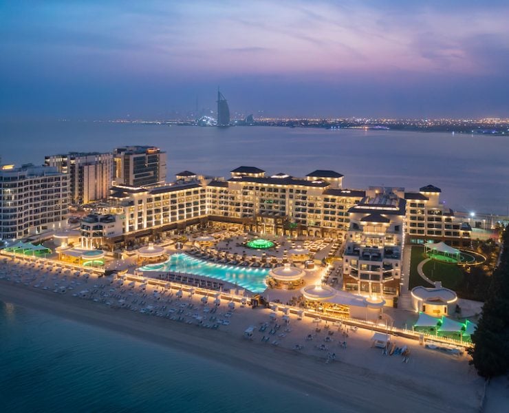 Taj Exotica Resort & Spa, The Palm, Dubai - Dawn
