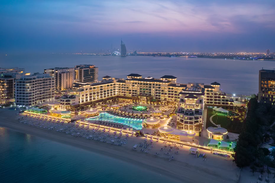 Taj Exotica Resort & Spa, The Palm, Dubai - Dawn