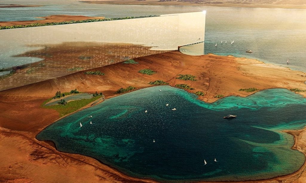 Saudi giga projects - The Line, NEOM
