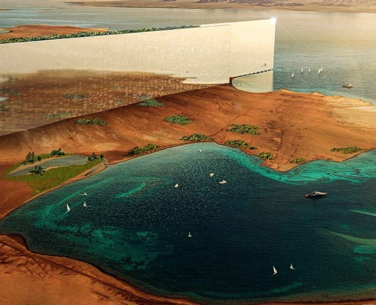 Saudi giga projects - The Line, NEOM
