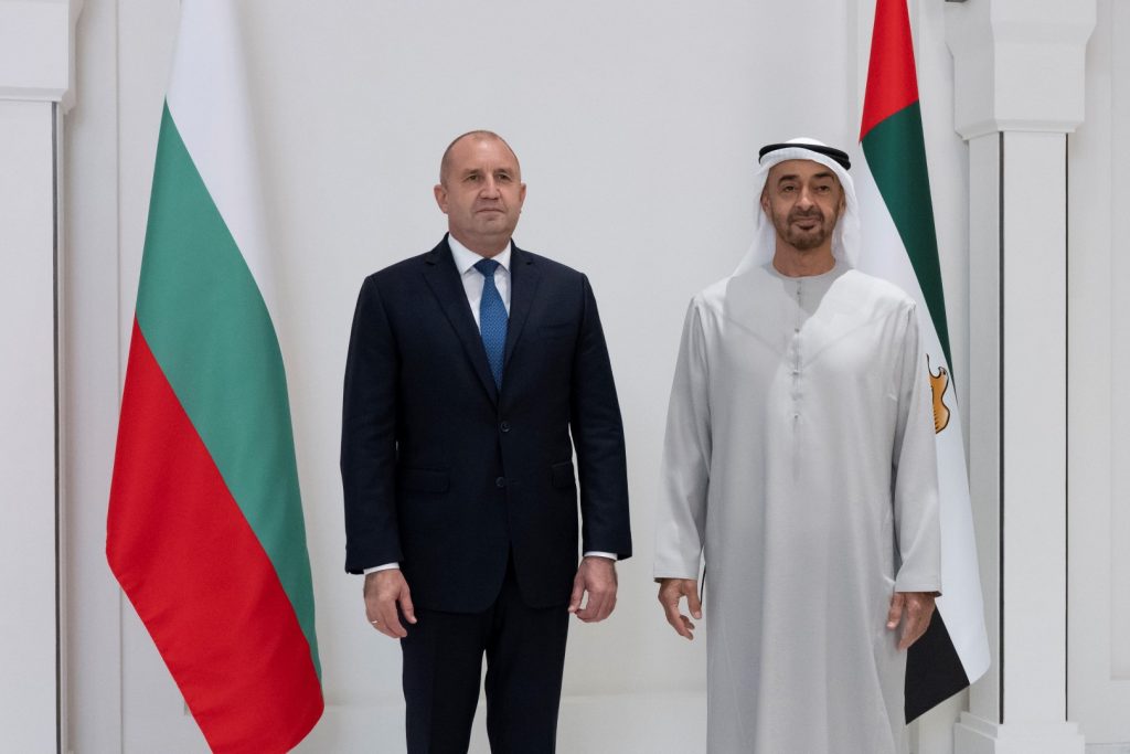 UAE President meets Bulgarian President