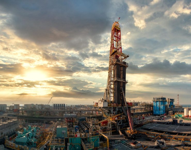 ADNOC Drilling Rig at Upper Zakum