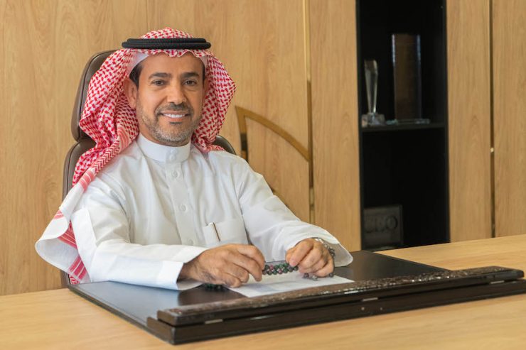 Eng. Abdulaziz bin Saleh Al-Aboudi, CEO of Thakher Development Company photograph (1)