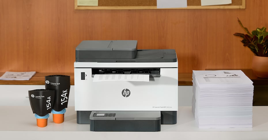 HP LaserJet Tank for small businesses, home offices