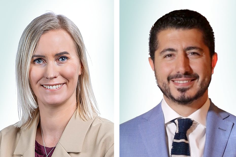 Patricia Keating and Dr Antoine Khadige