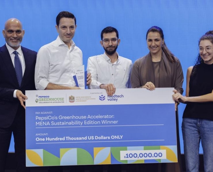 UAE based start-up Nadeera receives $100,000 grant from PepsiCo to scale circular economy solution