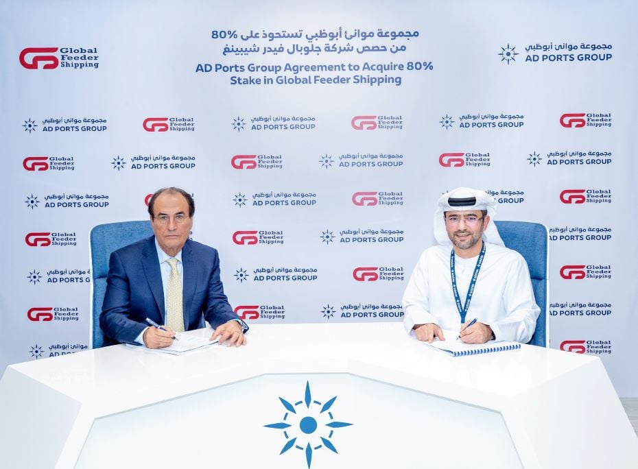 AD Ports Group acquires 80% stake in Global Feeder Shipping