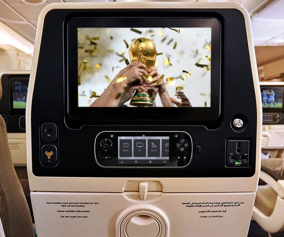 Etihad Airways to live stream FIFA World Cup matches on board