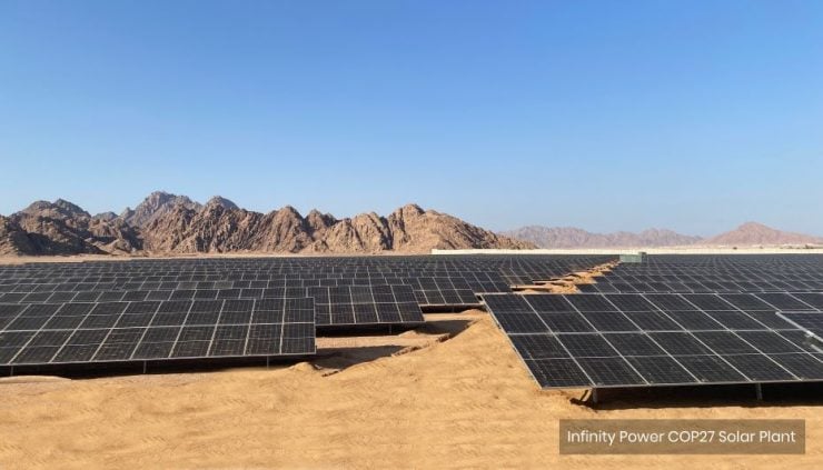 Egypt’s Infinity, Masdar PV Plant Fully Operational, Will Power COP27