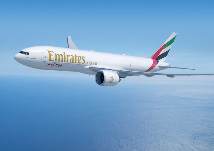 Dubai's Emirates purchases 5 Boeing 777 freighters