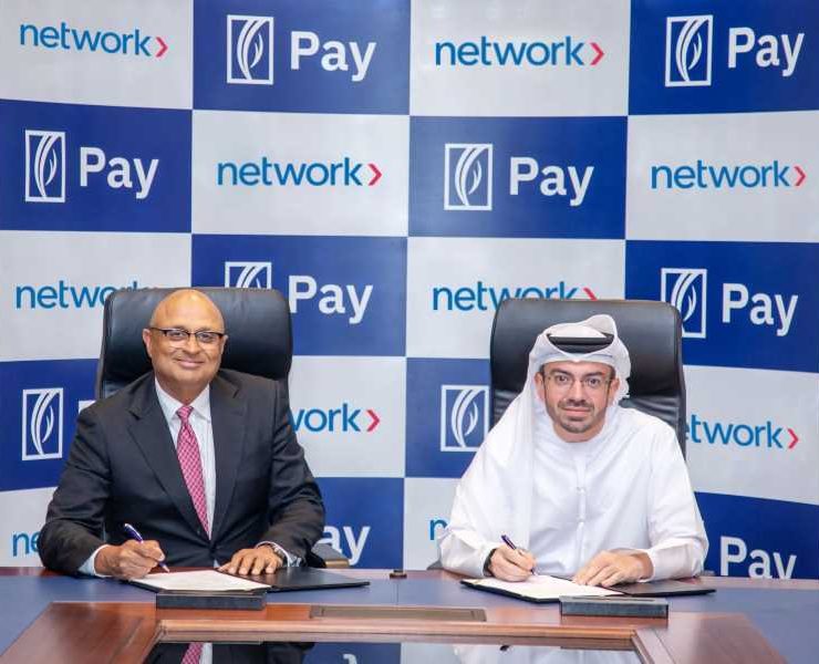 Emirates Pay _ Nandan Mer, Group CEO Network International and Ahmed Al Qassim, Senior Executive Vice President and Group Head, Corporate and Institutional Banking at Emirates NBD