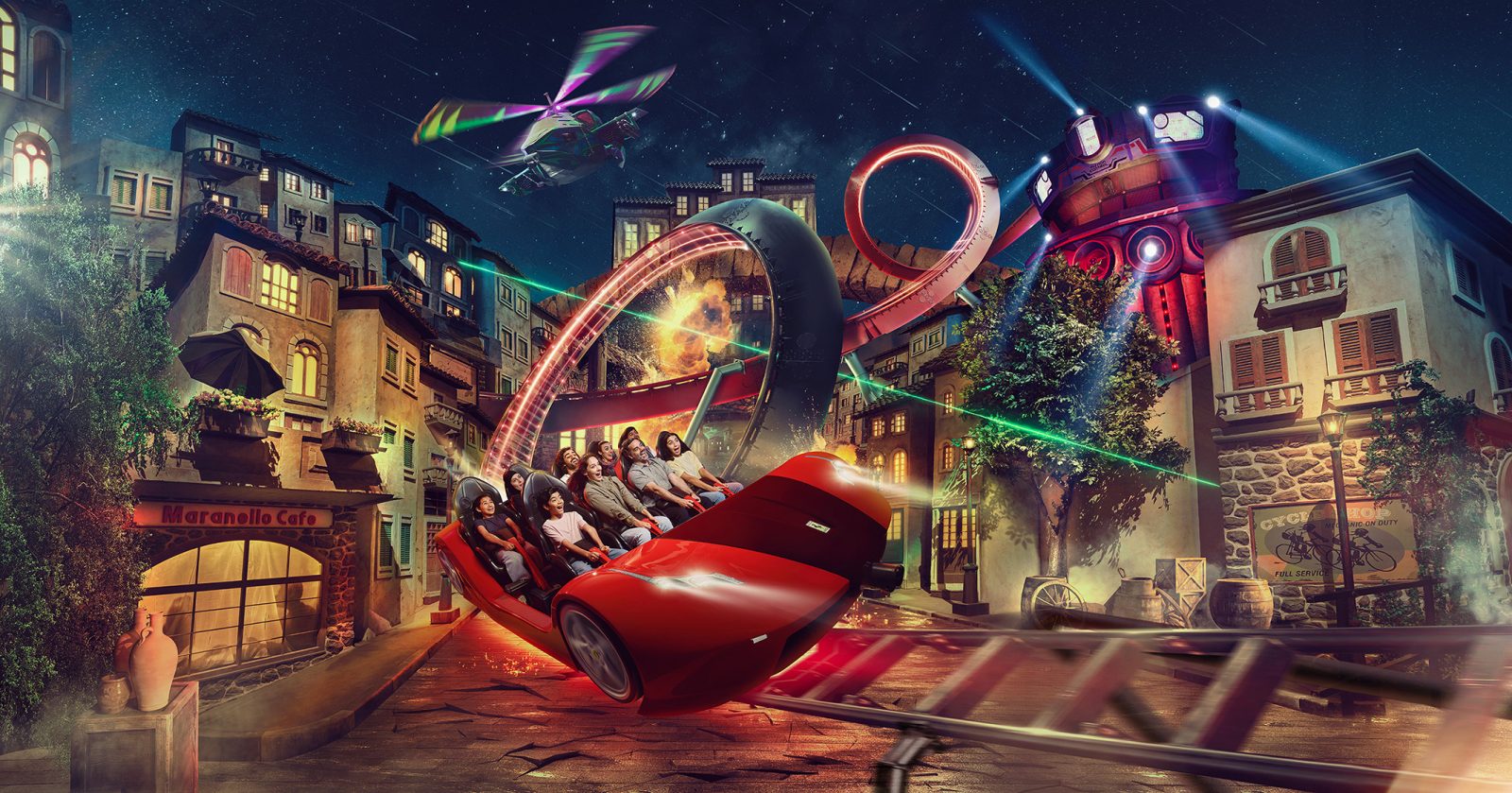 Ferrari World Abu Dhabi to launch mega-coaster in January 2023