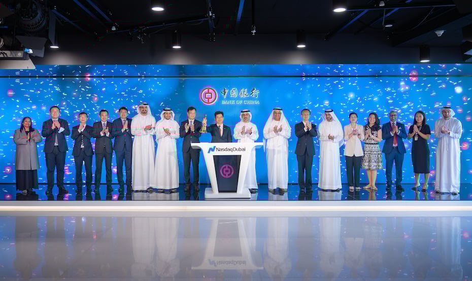 Bank of China lists $300m bonds on Nasdaq Dubai
