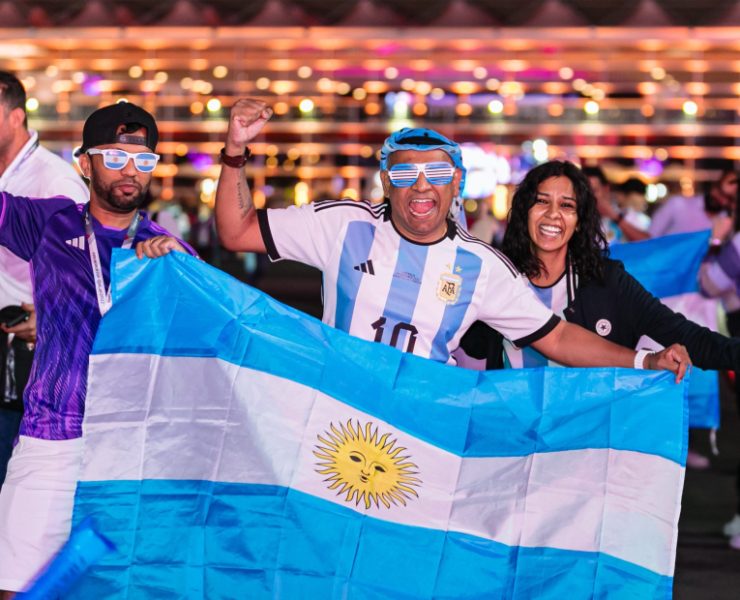 Non-ticketed fans not allowed in World Cup stadium precincts