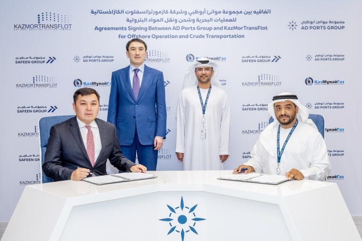 AD Ports Group inks deals with Kazakh National Oil Company subsidiary