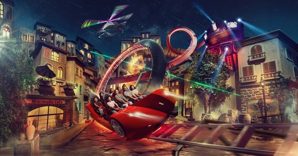 Ferrari World Abu Dhabi’s new mega-coaster is now open to public