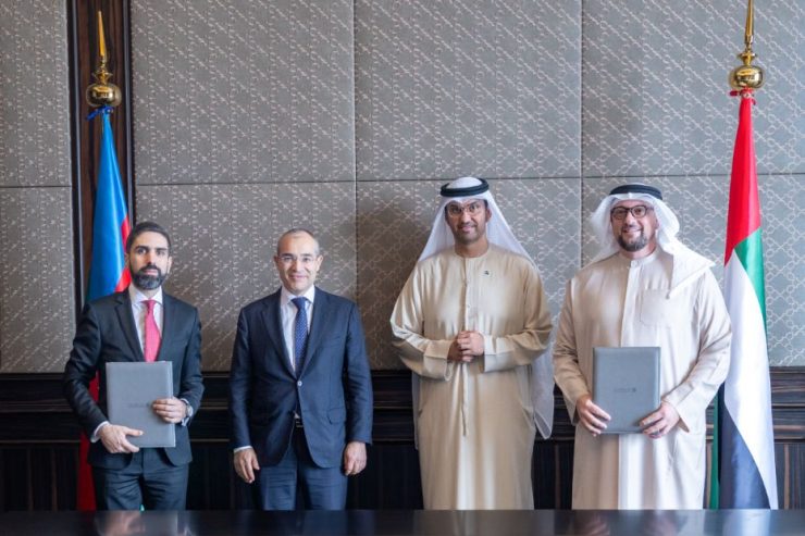Masdar - SOCAR sign renewable energy agreements