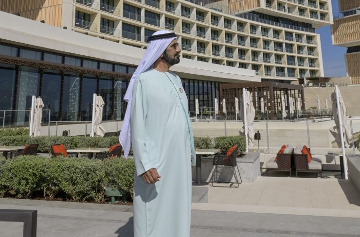 Sheikh Mohammed bin Rashid visit Atlantis The Royal_photo courtesy Dubai Media Office