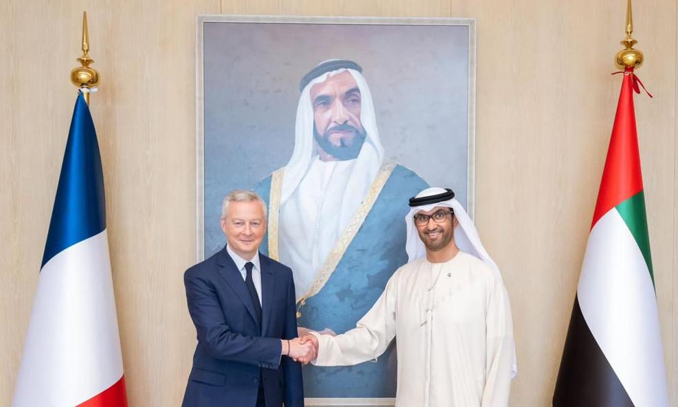 The UAE and France to jointly focus on decarbonisation of hta industries