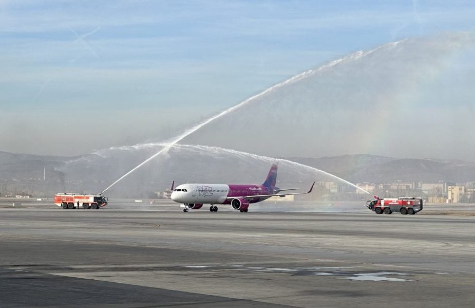 Wizz Air Abu Dhabi’s inaugural flight lands in Turkiye