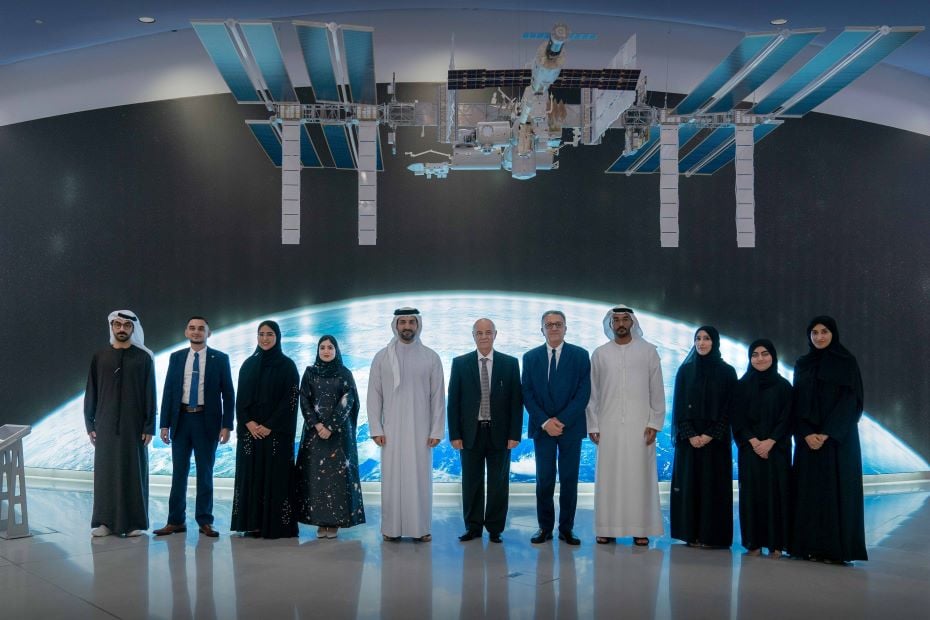 Sharjah Satellite launch photo courtesy WAM