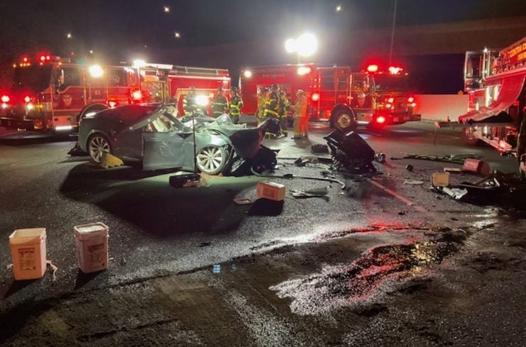 Tesla Crash