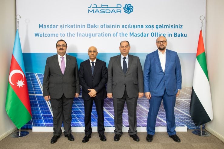 Masdar Office Inaugration in Baku