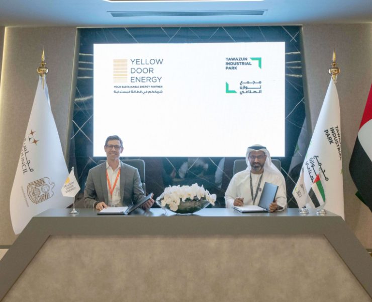 Tawazun Industrial Park, Yellow Door Energy pact