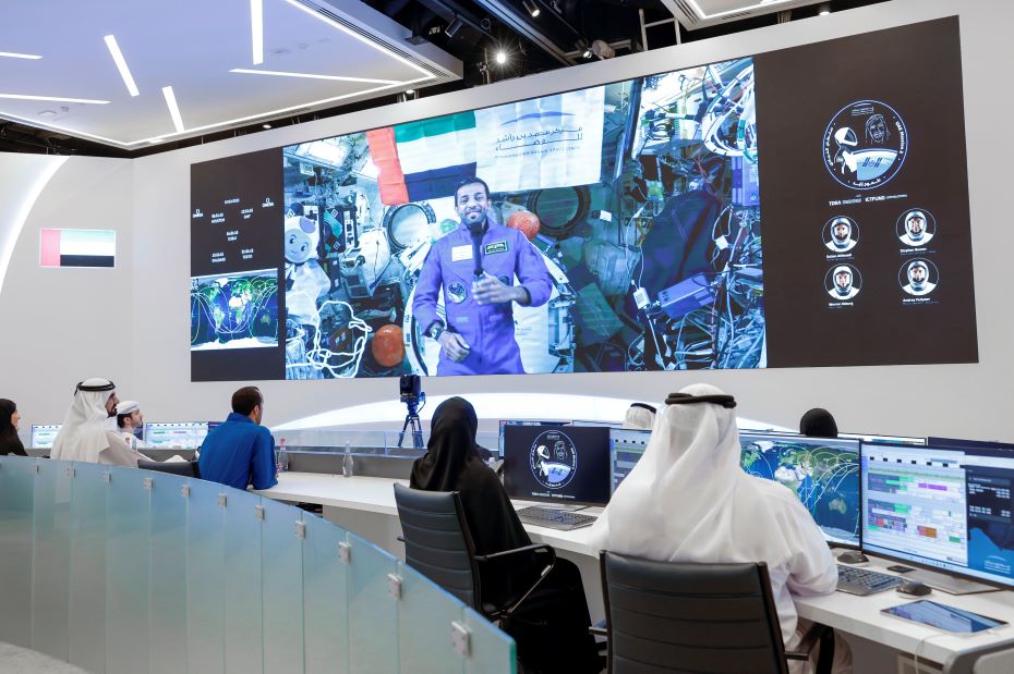 Sultan Al Neyadi converses with Sheikh Mohammed from space