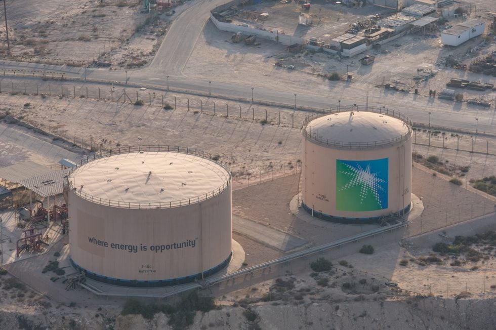 Aramco facilities. (Getty Images)