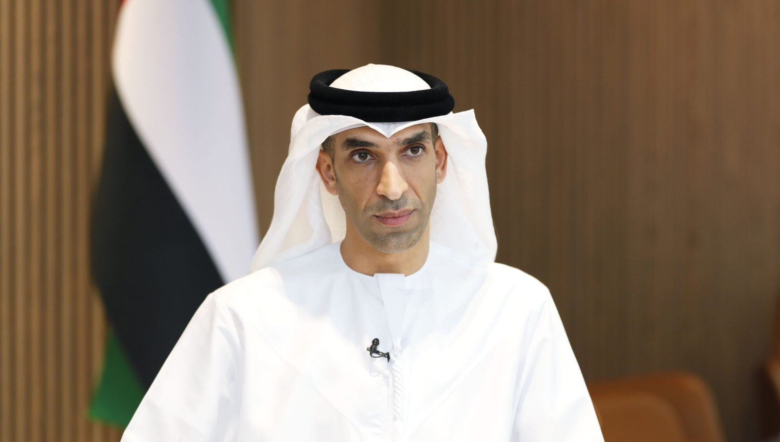 Ministro de Comercio Exterior de los EAU, Dr. Thani bin Ahmed Al Zeyoudi