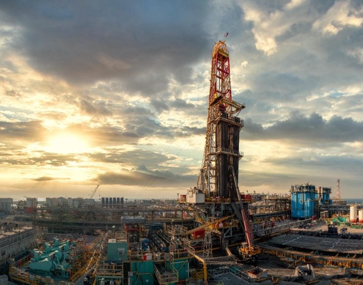 ADNOC Driling Rig at Upper Zakum - MSCI Index listing