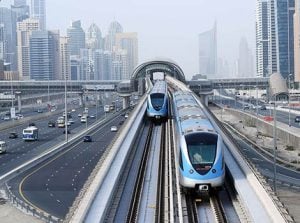 Dubai metro 2023