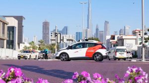 Dubai self-driving vehicle