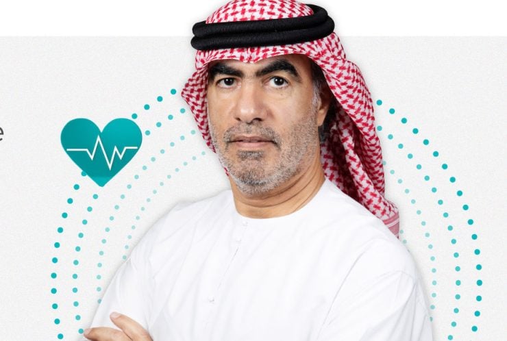 Hamad Alshamsi Amanat healthcare photo courtesy twitter amanat