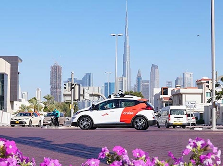 Driverless vehicles RTA-and-Cruise-Start-Data-Collection