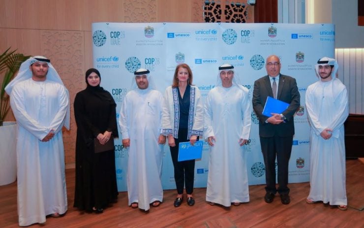 UAE's Green Education Partnership Roadmap in preparation for COP28 Photo courtesy WAM
