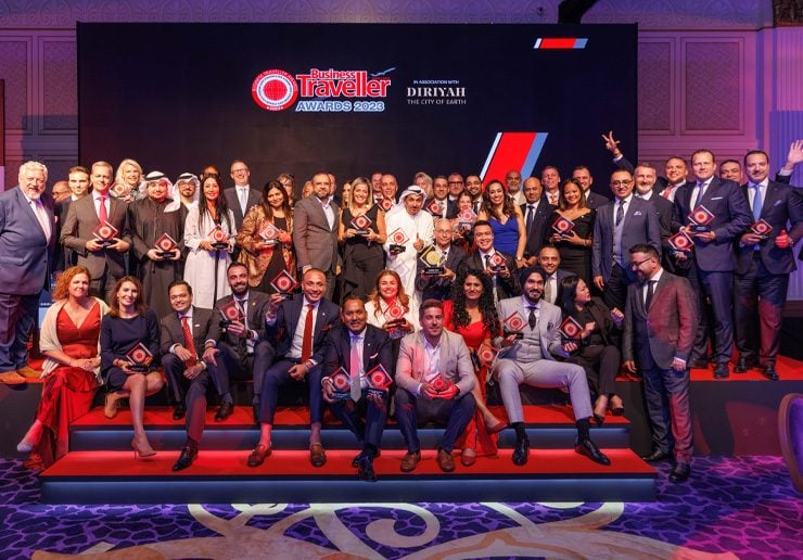 Winners of the Business Traveller Middle East Awards 2023. (Image: Motivate Media Group)