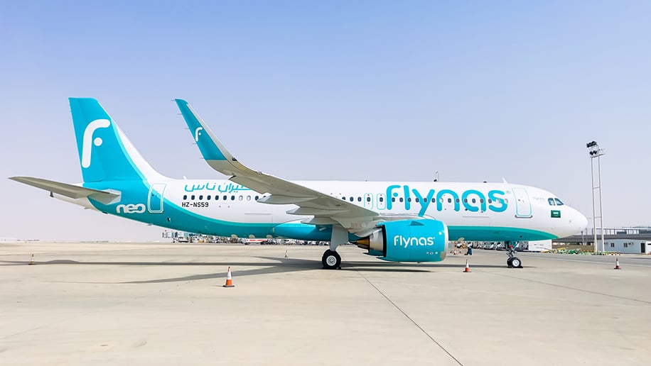 Saudi’s flynas receives three Airbus aircraft