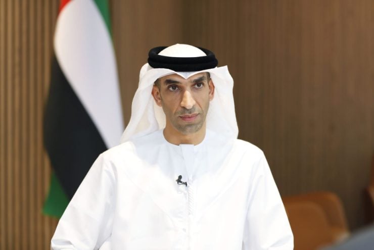 UAE Minister of State for foreign trade Dr Thani bin Ahmed Al Zeyoudi