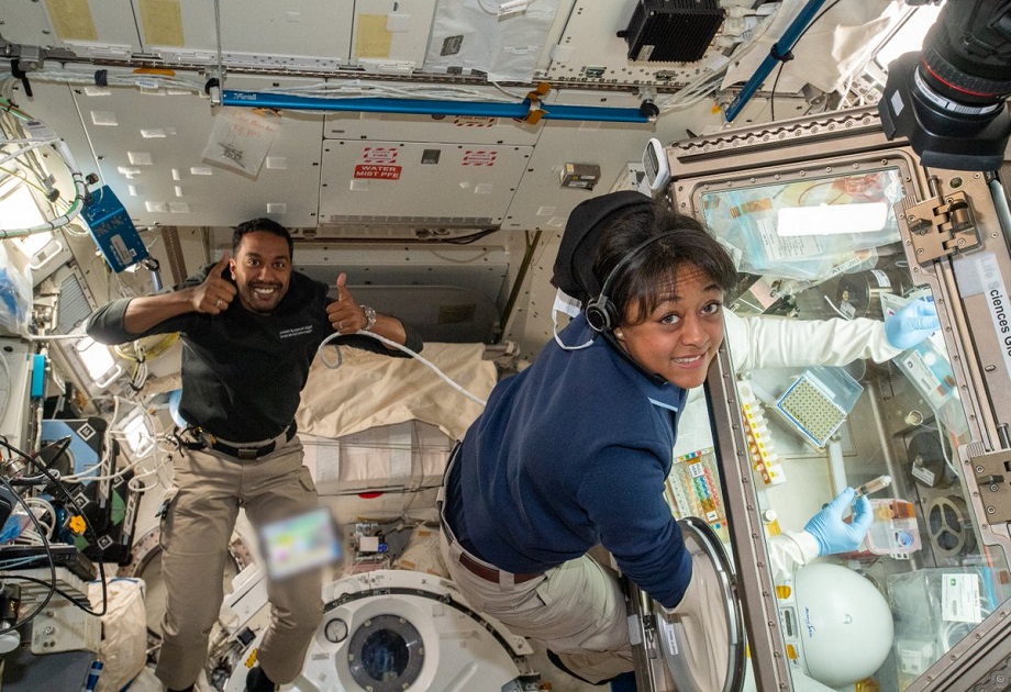 Saudi astronauts depart space station, to splashdown in Atlantic Ocean